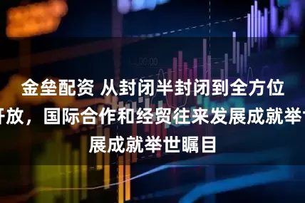 金垒配资 从封闭半封闭到全方位对外开放,国际合作和经贸往来发展成就举世瞩目
